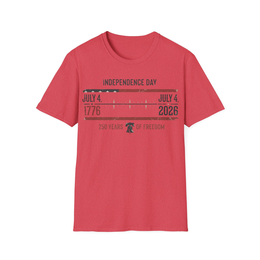 America 250 Years of Freedom: July 4th 1776-2026 T-Shirt