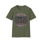 Vintage Western USA Land of the Free T-Shirt | Country Patriotic Tee