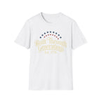 Built Through Generations: Vintage Est. 1776 Patriotic T-Shirt