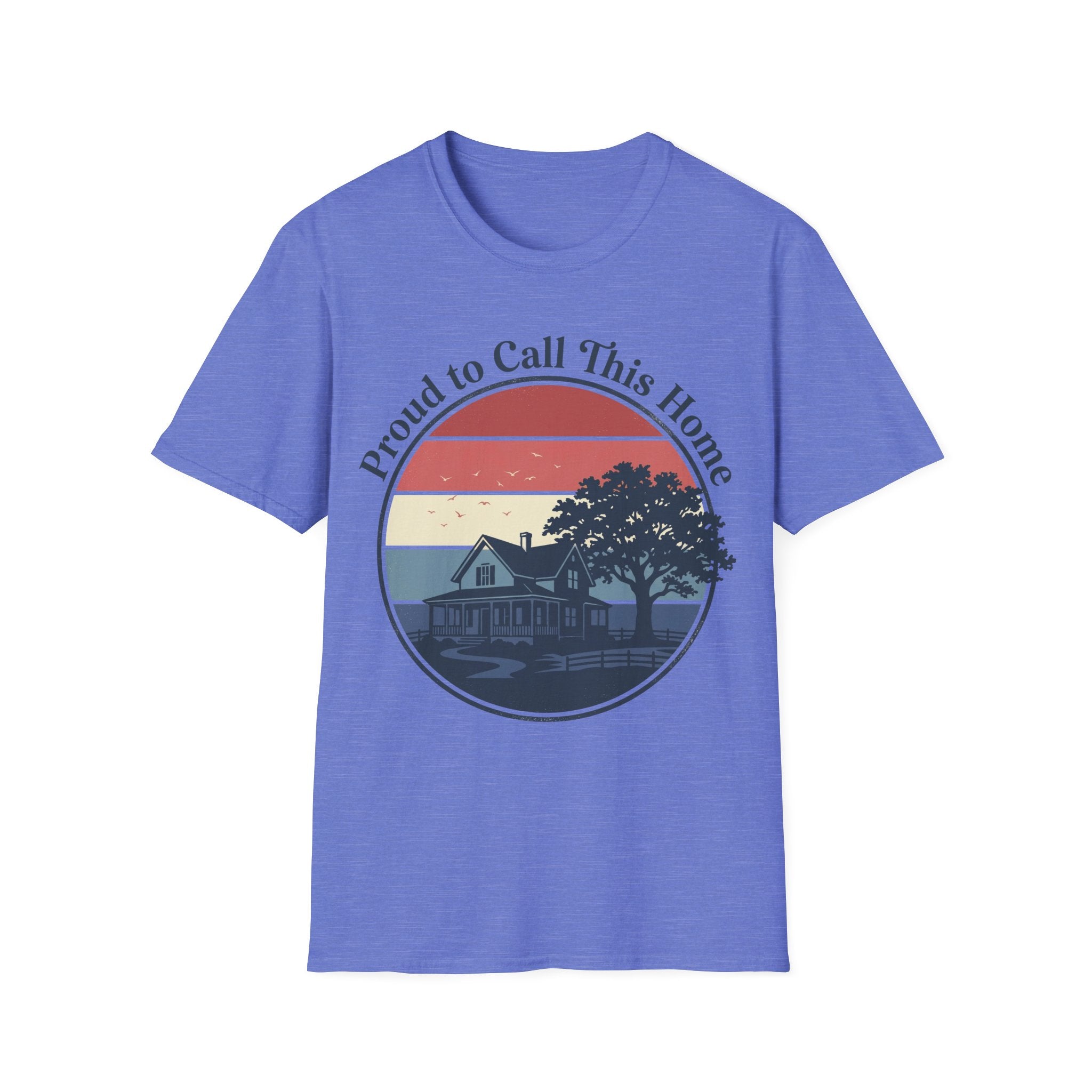 Proud to Call This Home T-Shirt | Retro Americana Farmhouse Tee