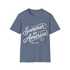 Summer in America T-Shirt | 4th of July Fireworks Est 1776 Tee