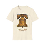 8-Bit Liberty Bell T-Shirt | Retro Gamer Freedom Pixel Art Tee