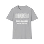 Independence Day 1776-2026 T-Shirt | Built Across Generations USA 250 Tee