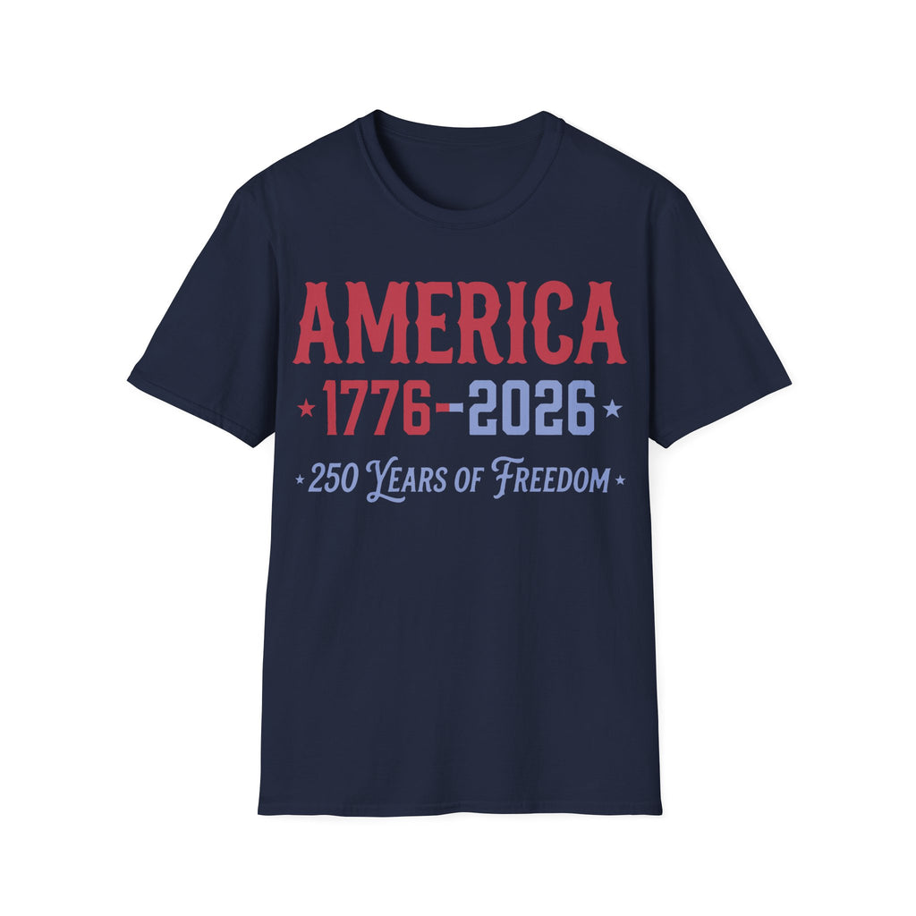 America 250 Years of Freedom Shirt | 1776-2026 Anniversary Tee
