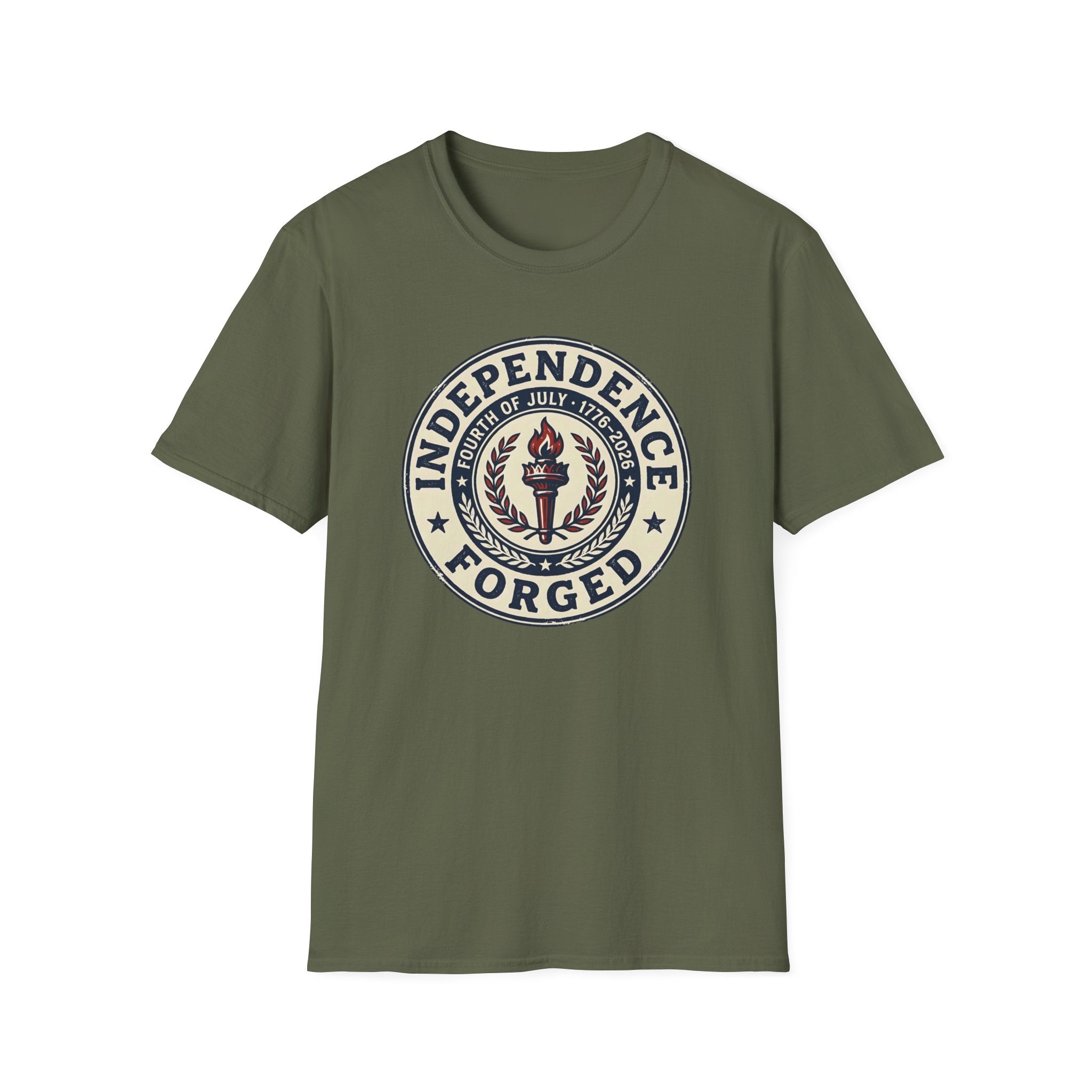 Independence Forged 250th Anniversary Shirt | Vintage 1776-2026 Liberty Torch Tee