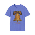 8-Bit Liberty Bell T-Shirt | Retro Gamer Freedom Pixel Art Tee