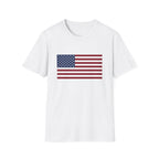 Classic American Flag T-Shirt | Simple Stars & Stripes Patriotic Tee