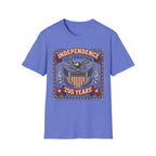 Vintage "Independence Celebration 250 Years" Eagle & Shield T-Shirt