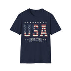 Vintage USA Varsity Est 1776 T-Shirt | Distressed Collegiate Patriotic Tee