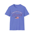 Proud To Call This Home T-Shirt | Classic American Flag Patriotic Tee
