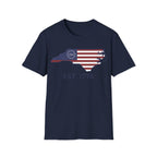 North Carolina America 250 Betsy Ross Flag T-Shirt | NC 1776 Tee