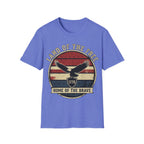 Land of the Free Home of the Brave Shirt | Vintage 1776 Eagle Tee
