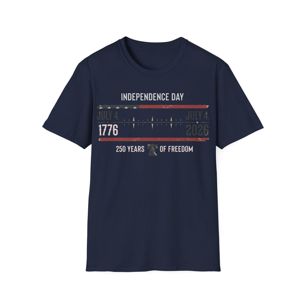 America 250 Years of Freedom: July 4th 1776-2026 T-Shirt