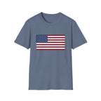 Classic American Flag T-Shirt | Simple Stars & Stripes Patriotic Tee