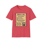 8-Bit Quest Log Patriotic T-Shirt | America 250th Anniversary RPG Gamer Tee