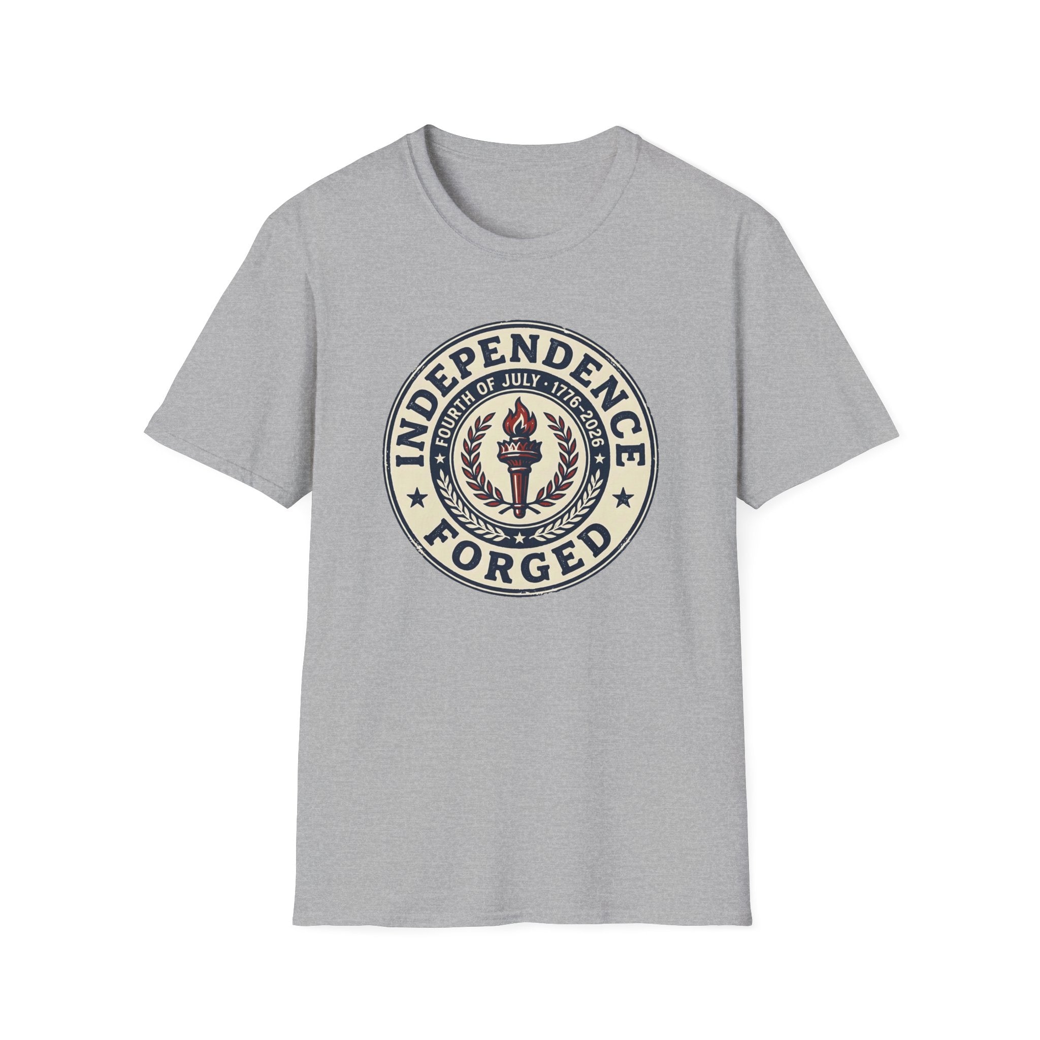 Independence Forged 250th Anniversary Shirt | Vintage 1776-2026 Liberty Torch Tee