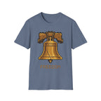8-Bit Liberty Bell T-Shirt | Retro Gamer Freedom Pixel Art Tee