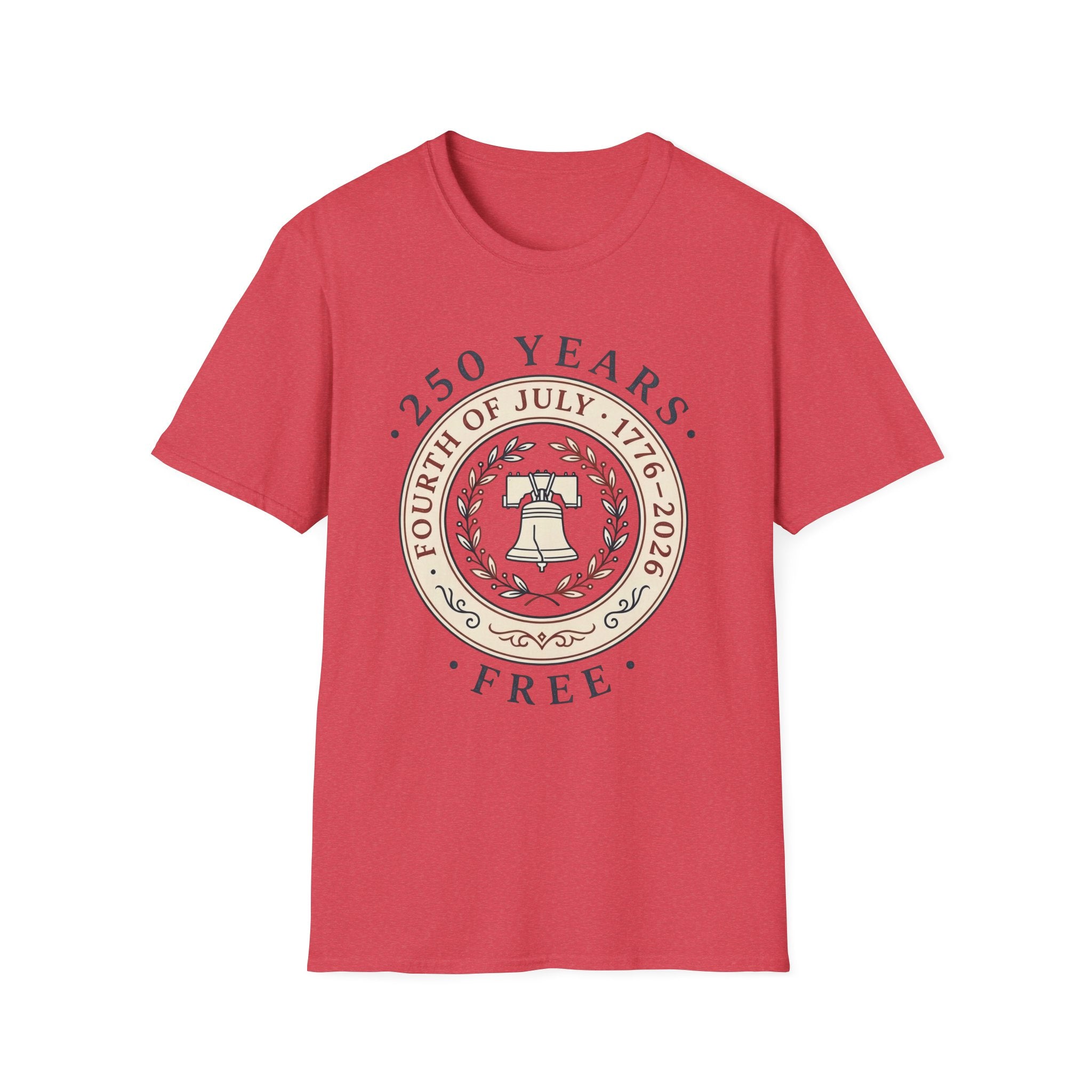 America 250th Anniversary T-Shirt | 250 Years Free Liberty Bell Tee