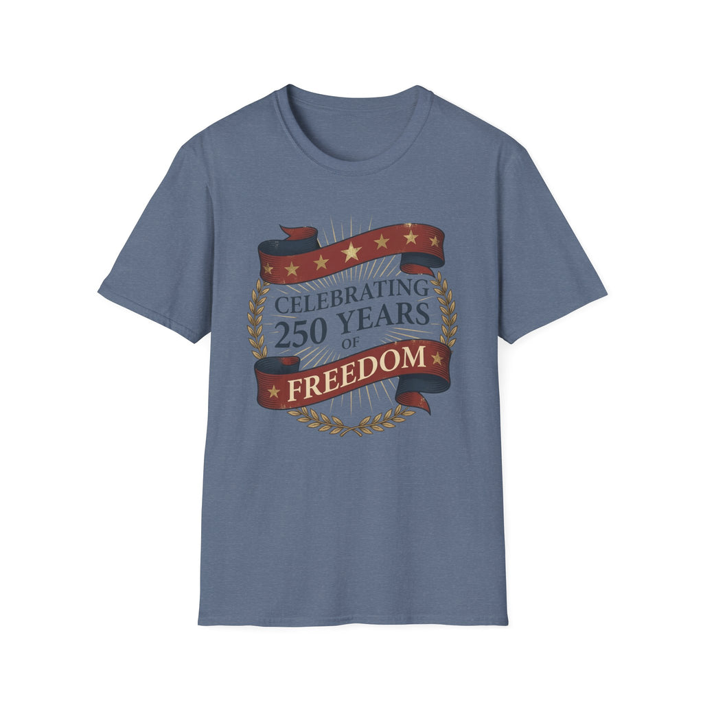 Vintage 250 Years of Freedom: USA Anniversary T-Shirt