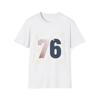 Spirit of '76 Retro Patriotic T-Shirt | Vintage 1776 Stars Tee