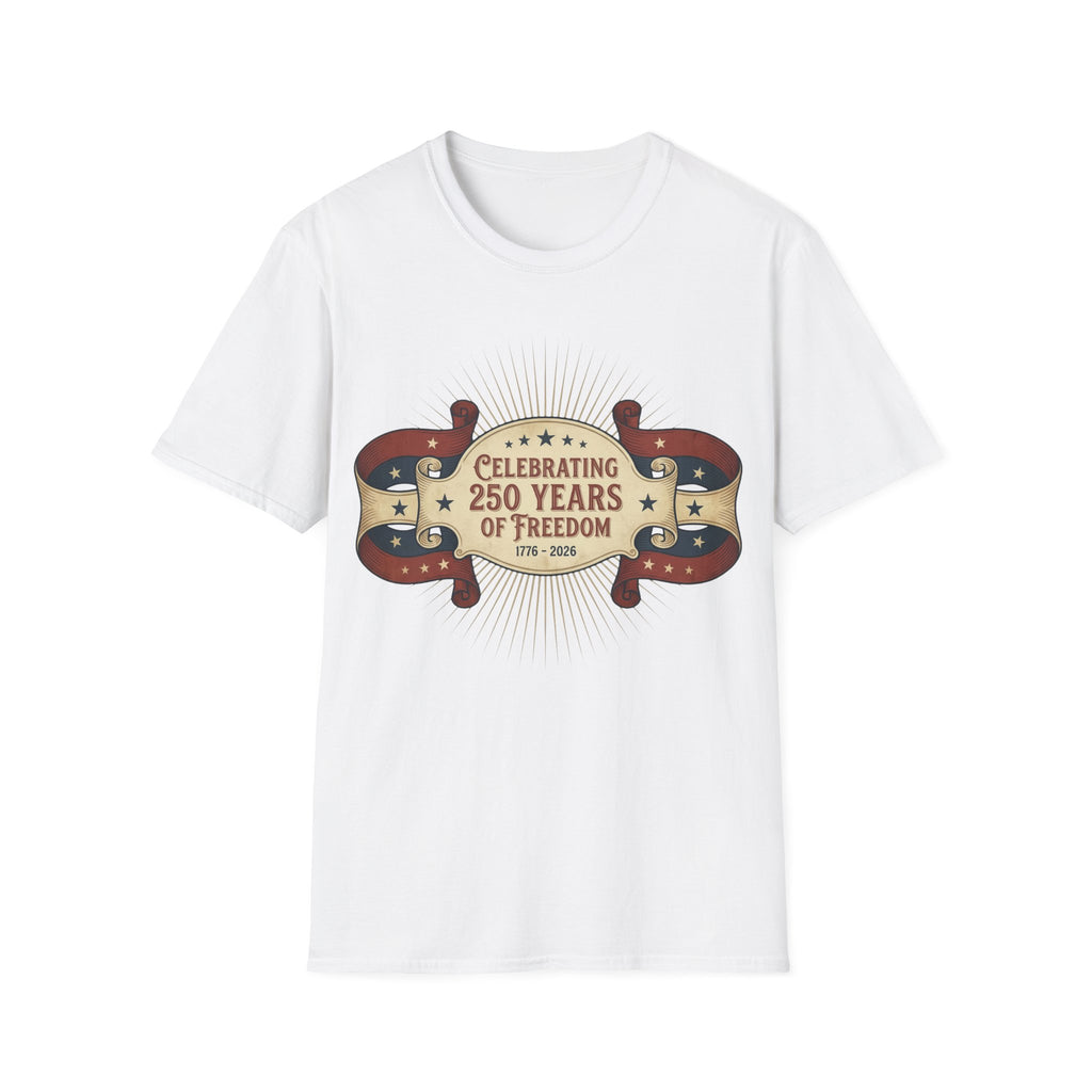 Celebrating 250 Years of Freedom: Vintage USA Anniversary T-Shirt