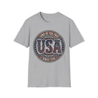 Vintage Western USA Land of the Free T-Shirt | Country Patriotic Tee