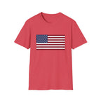 Classic American Flag T-Shirt | Simple Stars & Stripes Patriotic Tee