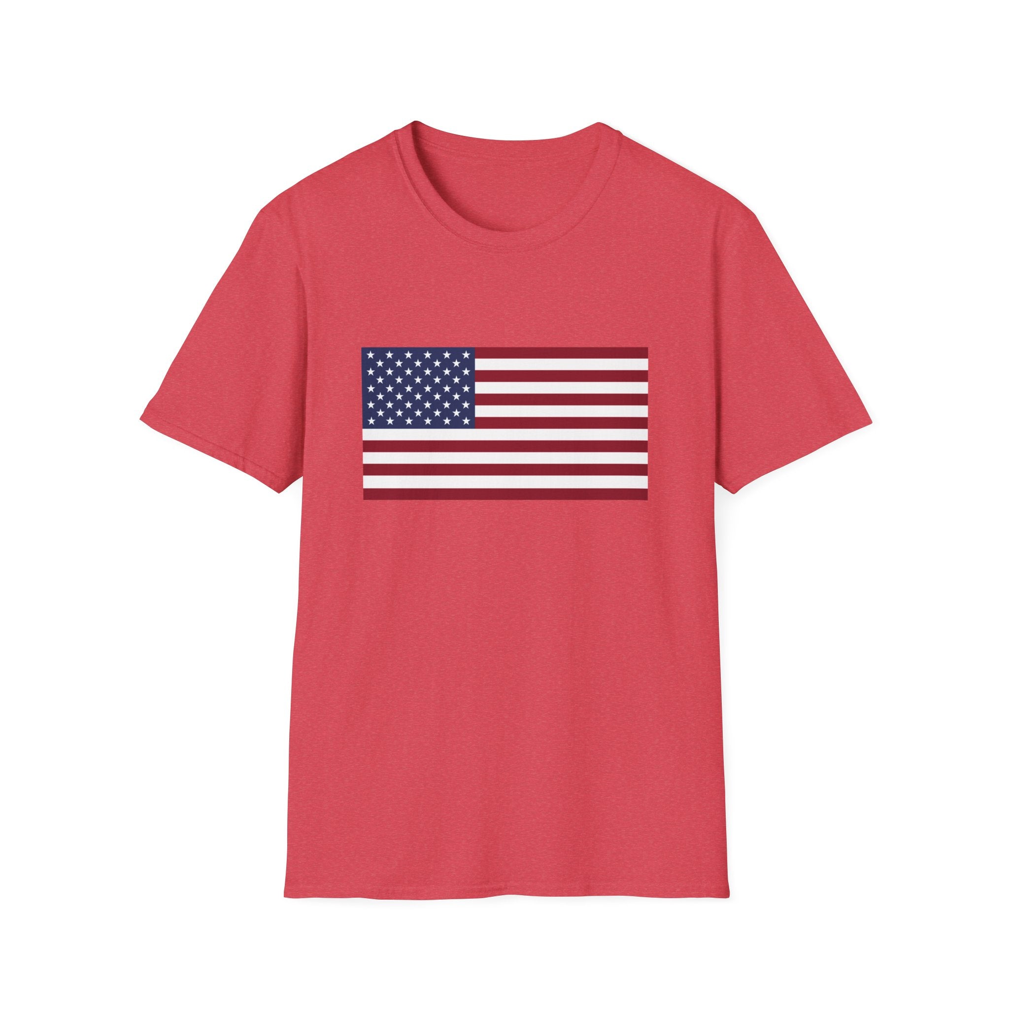 Classic American Flag T-Shirt | Simple Stars & Stripes Patriotic Tee